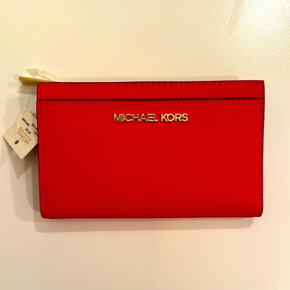Michael Kors Handbags - Michael Kors Red Wallet